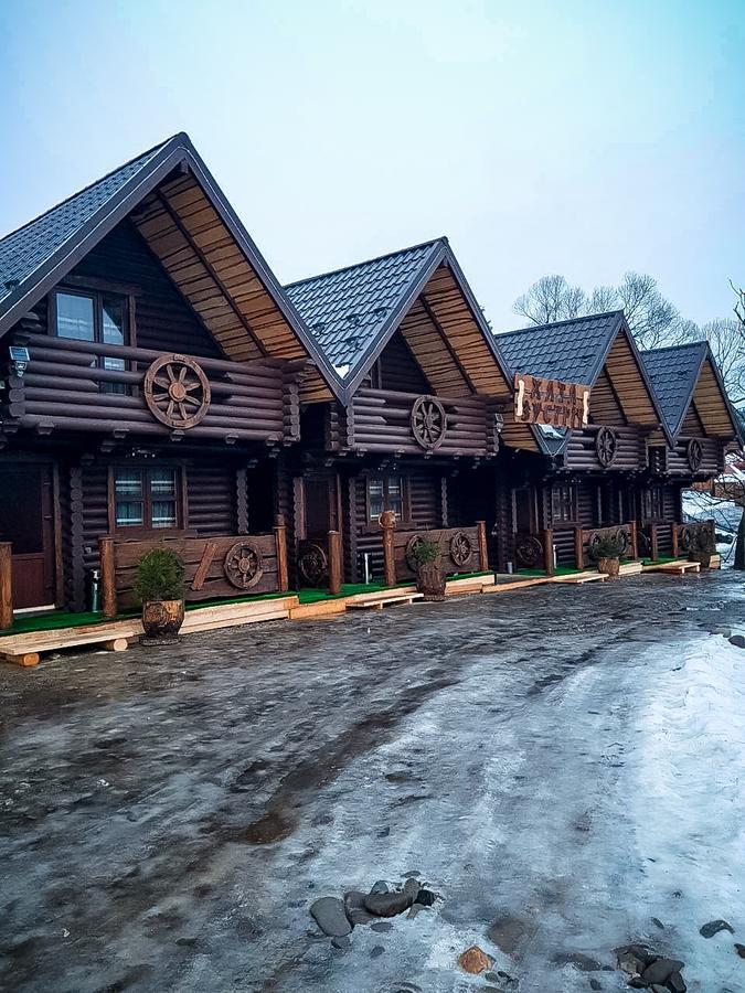 Cottage Hata Zustrich Bukowel Exterior foto